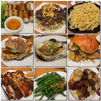 PPQ Dungeness Island - Millbrae - Everything included in the dinner set for 6 except the beef steak cubes in the bottom right picture. - Seafood Near Me - Millbrae, California PPQ Dungeness Island - Millbrae - Everything included in the dinner set for 6 except the beef steak cubes in the bottom right picture. - Seafood Near Me - Millbrae, California