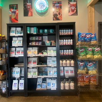 The Cove Coffee Shop - a display of beverages - Coffee & Tea Near Me - Ontario, Ohio