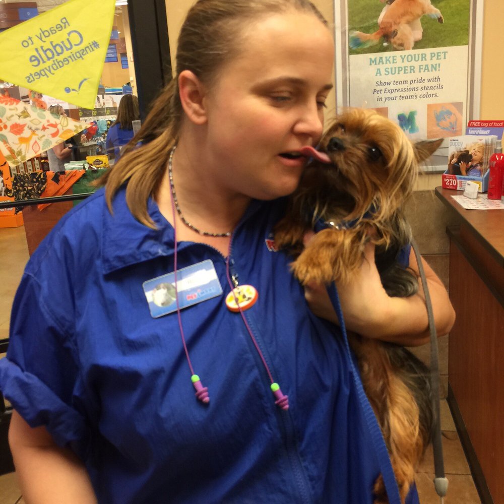 PetSmart - Max just loves his groomer! - Pet Stores Near Me - New Bern, North Carolina PetSmart - Max just loves his groomer! - Pet Stores Near Me - New Bern, North Carolina