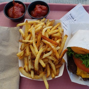 Herbie's Burgers - Double cheeseburger and a regular sized fries. - Burgers Near Me - Latham, New York Herbie's Burgers - Double cheeseburger and a regular sized fries. - Burgers Near Me - Latham, New York