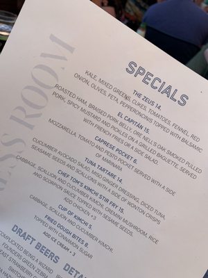 Menu photo 4 The Press Room Portsmouth, NH