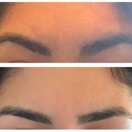 My eyebrows before and after threading done by Sima :) My eyebrows before and after threading done by Sima :)