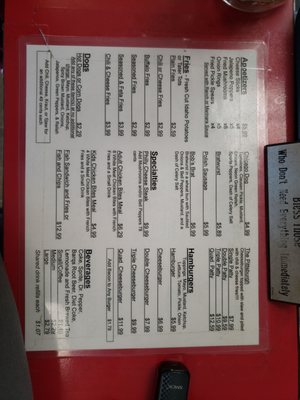 Menu photo 1 Hot Dog Shoppe Crestview, FL