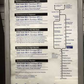 Staysafe - 12/4/2018:  Underground's operational schedule. - Hostels Near Me - London, XGL
