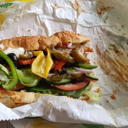 Subway - Ordered a Meatball Footlong ($6) and I ate half portion of it.