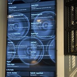 Simeon's On The Commons - Electronic beer menu