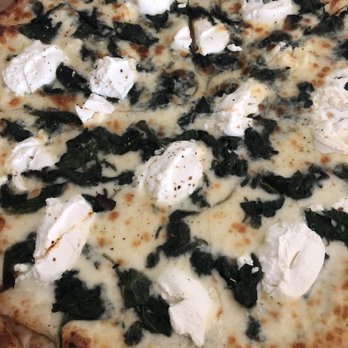 Pizzoodles - White pizza, spinach, garlic purée and ricotta. - Italian Near Me - Vero Beach, Florida Pizzoodles - White pizza, spinach, garlic purée and ricotta. - Italian Near Me - Vero Beach, Florida