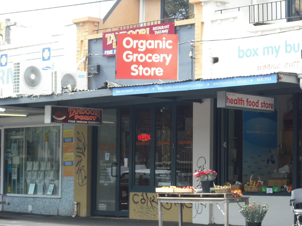 BOX MY BUNCH ORGANIC GROCERY STORE 154 Tennyson St, Elwood Victoria