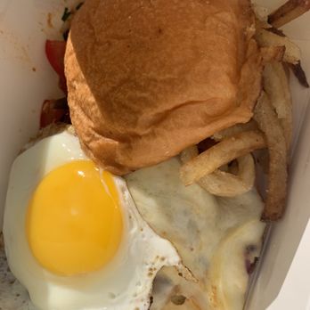 Frita Batidos - Chorizo burger (loco style) - Burgers Near Me - Detroit, Michigan Frita Batidos - Chorizo burger (loco style) - Burgers Near Me - Detroit, Michigan
