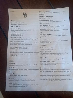 Menu photo 2 Hamilton Hall New York, NY Menu photo 2 Hamilton Hall New York, NY