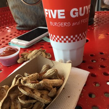 Five Guys - Damn good peanuts! - Burgers Near Me - Mililani, Hawaii