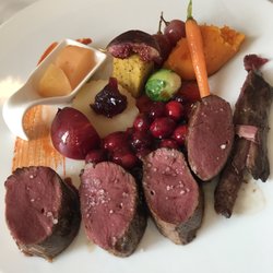 La Table Gourmande du Castel d'Uvrier - Delicious deer