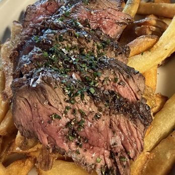 Forbes Meat Company - Steak frites, medium rare, with chimichurri. - Meat Shops Near Me - Tucson, Arizona