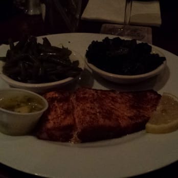 Kelsey's - Salmon, string and greens. - Soul Food Near Me - Atlantic City, New Jersey Kelsey's - Salmon, string and greens. - Soul Food Near Me - Atlantic City, New Jersey