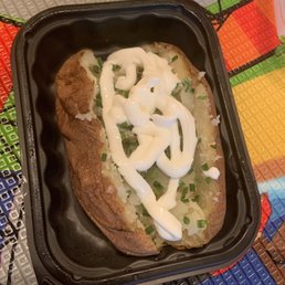 a meal in a plastic container