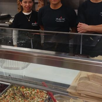 Oh Mama Grill - Huge assortment of prepared salads to stuff in your pita! - Mediterranean Near Me - Rockville, Maryland