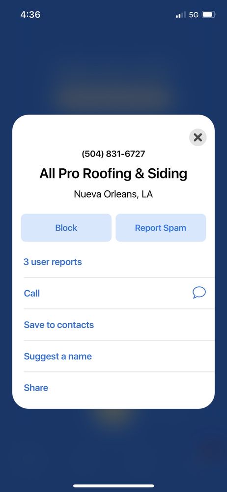 Slide of All Pro Roofing Siding & Gutters