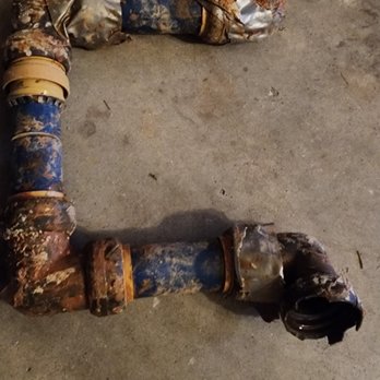 Right on Time Plumbing Service - They used non-code shark-bite connectors, one of which corroded and burst even though they wrapped the fittings in duct tape - wow. - Plumbing Near Me - Canton, Georgia Right on Time Plumbing Service - They used non-code shark-bite connectors, one of which corroded and burst even though they wrapped the fittings in duct tape - wow. - Plumbing Near Me - Canton, Georgia