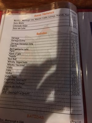 Menu photo 3 Barbatana Garopaba, SC