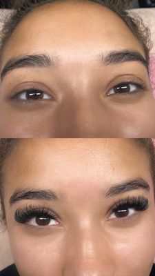 Volume Full-Sets - Volume lash extensions are all handmade 4-6 D fans that create a full dramatic look . Volume Full-Sets - Volume lash extensions are all handmade 4-6 D fans that create a full dramatic look .