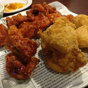 bb.q Chicken Allston - Secret sweet & original (shareable with 2-3 people) - Korean Near Me - Boston, Massachusetts
