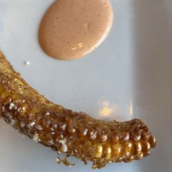Brooks Tavern - Corn cob rib w/spicy sauce