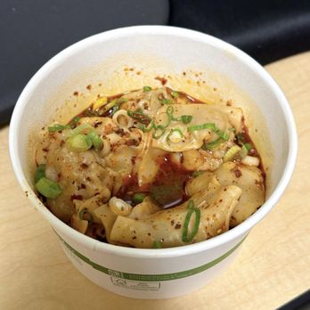 Papa's Dumpling - Wonton in chili oil ($12 + tax) - Dim Sum Near Me - Pleasanton, California Papa's Dumpling - Wonton in chili oil ($12 + tax) - Dim Sum Near Me - Pleasanton, California