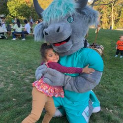 Hickory Hill Academy - Mascot at school picnic