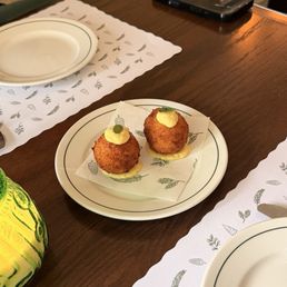 corn and mac and cheese croquettes corn and mac and cheese croquettes