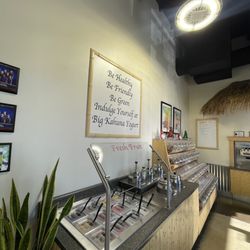 Big Kahuna Frozen Yogurt & Juicery - Their Fruit Bar and Toppings Bar