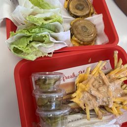 Animal stylte fries and whole grilled onion wrapped flying dutchmnas Animal stylte fries and whole grilled onion wrapped flying dutchmnas