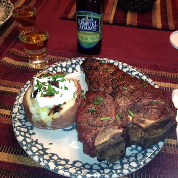 The Natural Link - Dry aged porterhouse steaks we grilled up at our cabin. - Seafood Markets Near Me - Lewiston, New York
