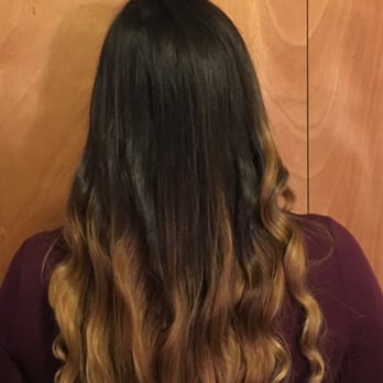 Hair Mode NY - That's how it looks styled with my curling iron. So smooth and shiny! - Hair Salons Near Me - New York, New York