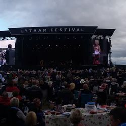 Lytham Festival - Panoramic photo of the festival...