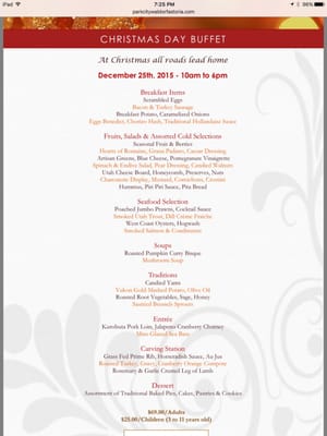 Menu photo 8 Powder Park City, UT