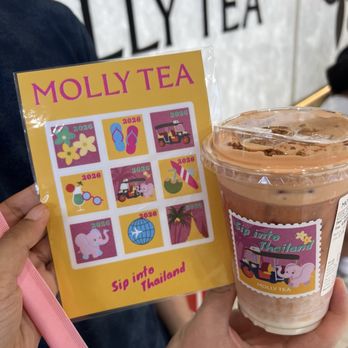 Molly Tea - Molly Tea Promo Stickers - Bubble Tea Near Me - Carrollton, Texas