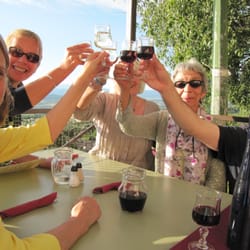 Language in Provence - Student dinner at Bonnieux