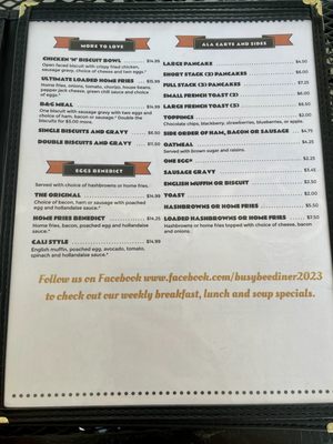 Menu photo 7 The Busy Bee Diner Kennewick, WA Menu photo 7 The Busy Bee Diner Kennewick, WA