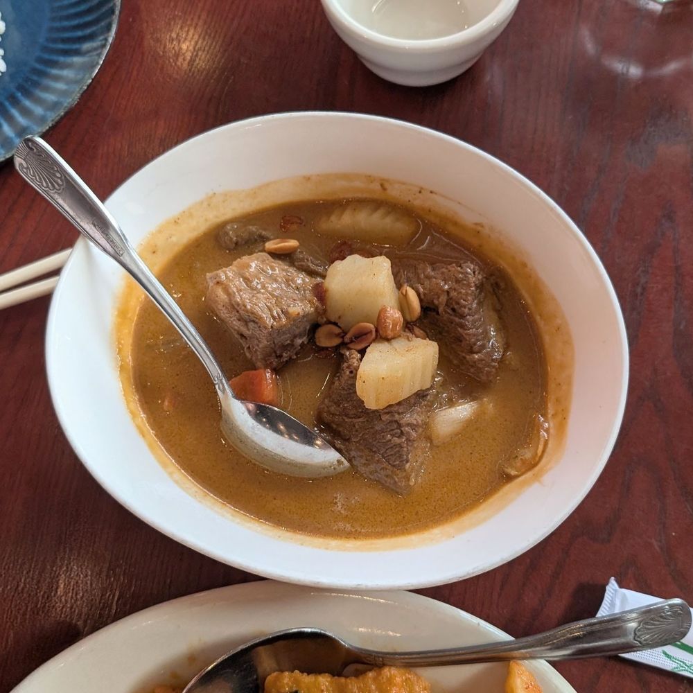 Surina Thai - Beef masaman. - Thai Near Me - Chamblee, Georgia Surina Thai - Beef masaman. - Thai Near Me - Chamblee, Georgia