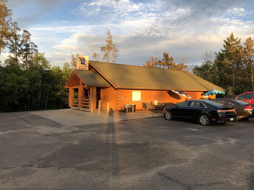 Food from Slim's Bar & Grill