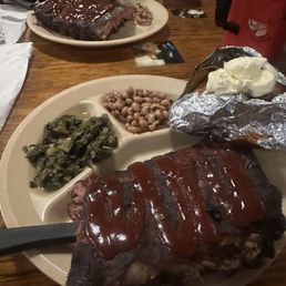 1/2 slab of ribs. Excellent. 1/2 slab of ribs. Excellent.