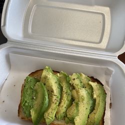 Java Express - Springville - Avocado Toast ($7.50)