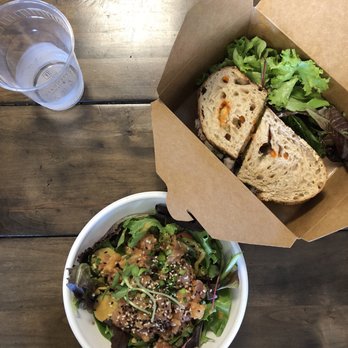 Chula Seafood - Thai peanut poke bowl & tuna sandwich on locally made bread! - Poke Near Me - Scottsdale, Arizona Chula Seafood - Thai peanut poke bowl & tuna sandwich on locally made bread! - Poke Near Me - Scottsdale, Arizona