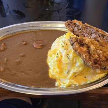 Jugem - Beef katsu curry with fluffy eggs. Best curry I ever ate. - Japanese Curry Near Me - Honolulu, Hawaii Jugem - Beef katsu curry with fluffy eggs. Best curry I ever ate. - Japanese Curry Near Me - Honolulu, Hawaii