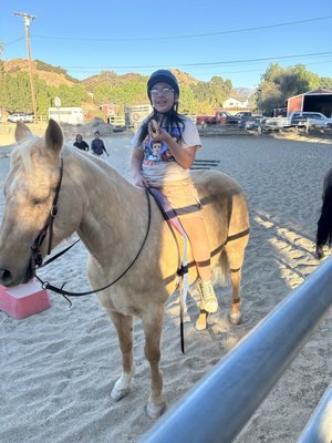 Western Riding Lessons & Natural Horsemanship - Our experienced trainer offers private, in-stable Western riding lessons for all ages and skill levels, with a focus on Natural Horsemanship. Whether you’re just starting out or looking to deepen your connection with your horse, our lessons emphasize trust, safety, and skills development in a fun, supportive environment. Western Riding Lessons & Natural Horsemanship - Our experienced trainer offers private, in-stable Western riding lessons for all ages and skill levels, with a focus on Natural Horsemanship. Whether you’re just starting out or looking to deepen your connection with your horse, our lessons emphasize trust, safety, and skills development in a fun, supportive environment.