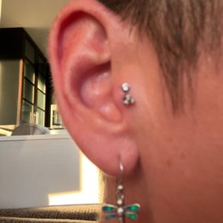 STUDS - Double tragus!
