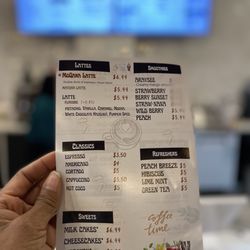 Moqana - Menu