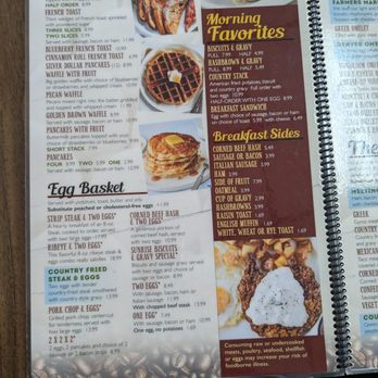Cozy Corner Restaurant - Breakfast menu - Restaurants Near Me - Waveland, Indiana Cozy Corner Restaurant - Breakfast menu - Restaurants Near Me - Waveland, Indiana