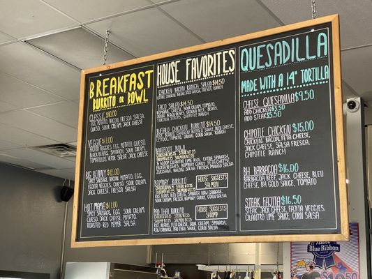 Menu photo 1 Barbacoa's Spearfish, SD