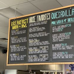 Barbacoa's - Menu